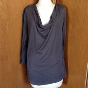 Gap draped front knit top